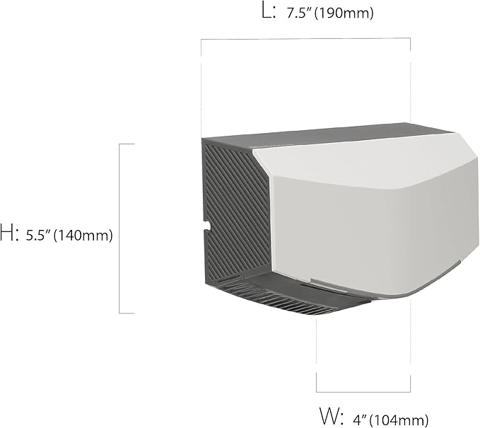 Hand Dryer for Home, Commercial Bathrooms, Hi-Speed Hand Dryer with Air Filter, Energy-Saver Mode, Speed/Volume Control, Automatic Air Blades Portable/w Stand or Wall Mount | Touchless | UL Certified