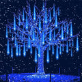 Aukora Christmas Lights Outdoor, UL Certified Blue Meteor Shower Lights