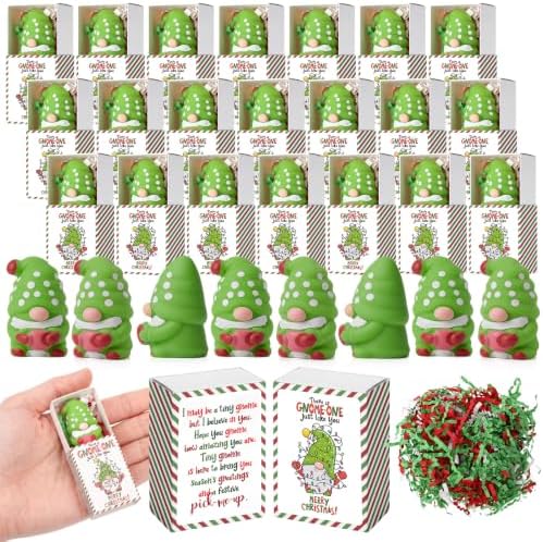 36 Sets Christmas Positive Gifts Gnome Party Favors with Boxes