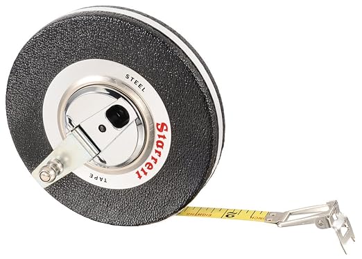 Diameter Tape Measure,3/8"x 50ft,100ths