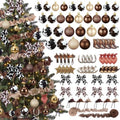 Leitee 109 Pcs Western Christmas Tree Decorations, Cowboy Ornament Set