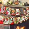 Christmas Decorations Vintage Style Christmas Banner