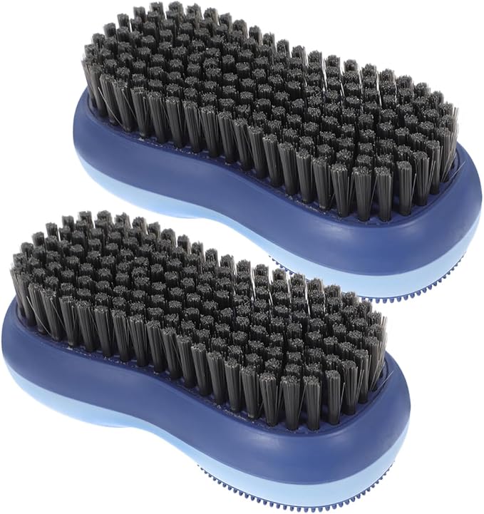 Healeved 10pcs Multi-use Bristle Brush for Laundry Scrub Cleaning Boar Bristle Brush Handheld