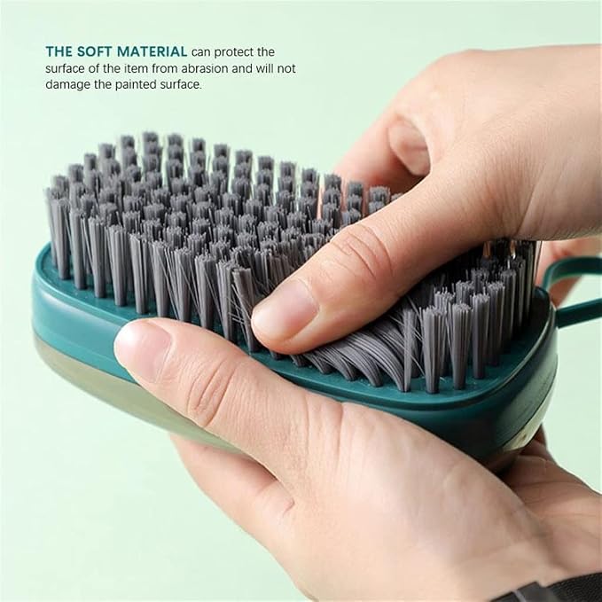 Multifunctional Cleaning Brush Portable Plastic Clothes Shoes Hydraulic Hands Kitchen Bathroom