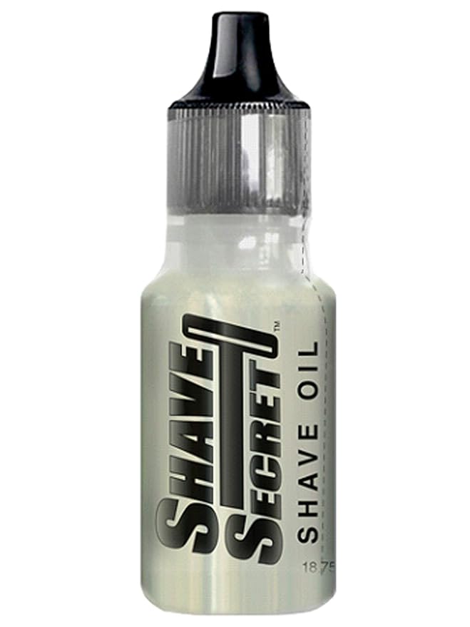 Shave Secret Shaving Oil - The Most Comfortable and Smoothest Shave Ever! 18.75Ml - 1 Pack
