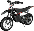 Razor MX125 W/Decals Electric Lithium Children's Dirt Bike with Speeds up to 8 mph 100 W Hub Motor for Age 7+