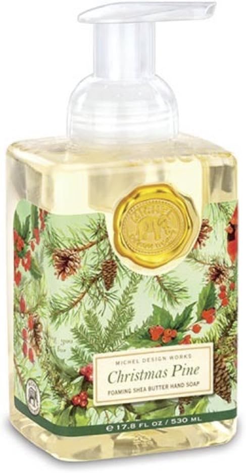 Michel Design Works FOA293 Scented Foaming Hand Soap, Christmas Pine