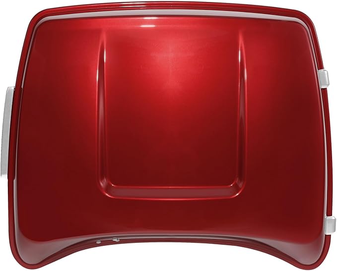 Wicked Red 5.5" Razor Trunk W/Latch Key Fit For Harley 2014-2025 Touring CVO Road King Road Glide Street Glide Electra Glide Ultra Limited Pack