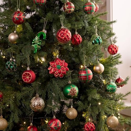 Valery Madelyn 108ct Christmas Ornaments Tree Decorations Set