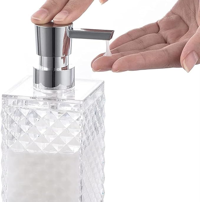 Bathroom Toiletries Set Diamond Hand Sanitizer Bottle Kit Toothbrush Cup Holder Supplies