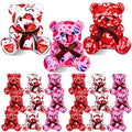 18 Pcs Nurse Week Appreciation Gifts Stuffed Bears Bulk Small Nurses Day Plush Bear 4 Inch Mini Plush Stuffed Animals with Syringe Stethoscope First Aid Kit Pattern for Nurse Graduation Gifts 2026