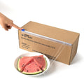Plastic Food Wrap Thick Enough for daily use Stronger for Comercial Use Durable With Slide Cutter 12"wide 2000 Feet long Home and Commercial Use Food Service