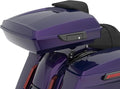 Advanblack 2025 RG Tour Trunk Pack Mystic Shift Razor Tour Trunk Pack Backrest Pad for '97-'25 Harley Touring Road King Street Glide Electra Glide CVO models