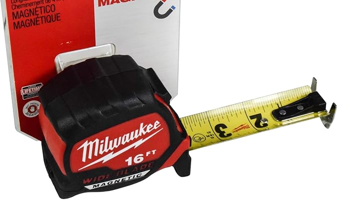 Milwaukee Tape MEAS Wide Blade MAG 16FT 48-22-0216M