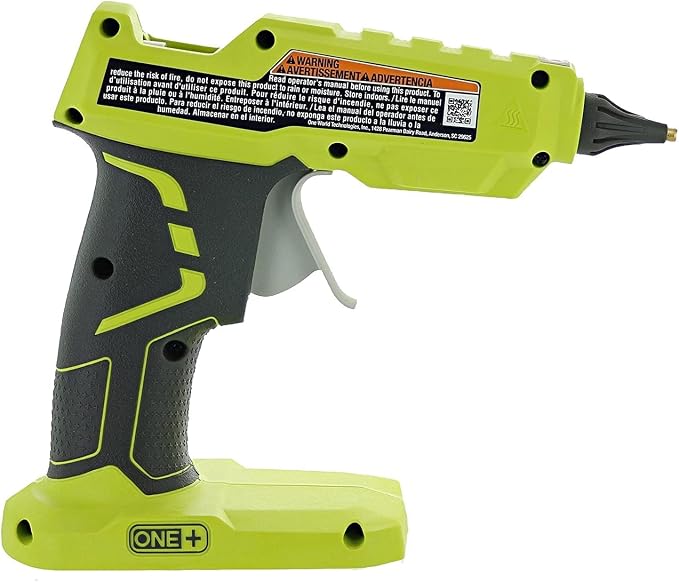 Ryobi 18-Volt ONE+ Cordless Full Size Glue Gun with Charger and 18-Volt ONE+ Lithium-Ion Battery (Bundle) | P305Kit