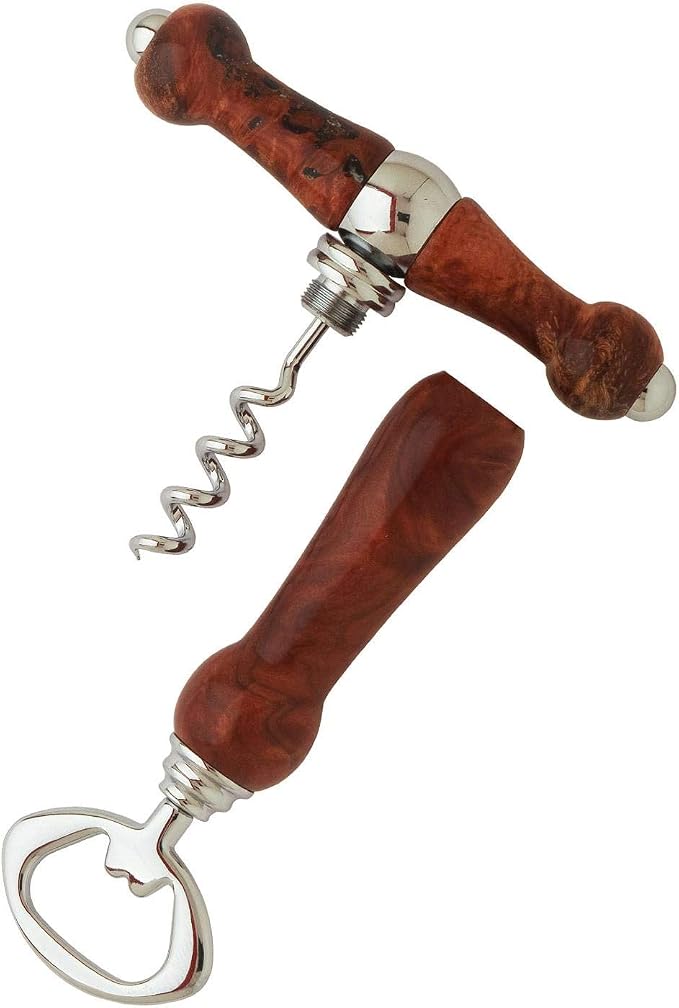 Penn State Industries BS25X 2-in-1 Bottle Opener & Corkscrew Combo Kit Woodturning Project (1pack)