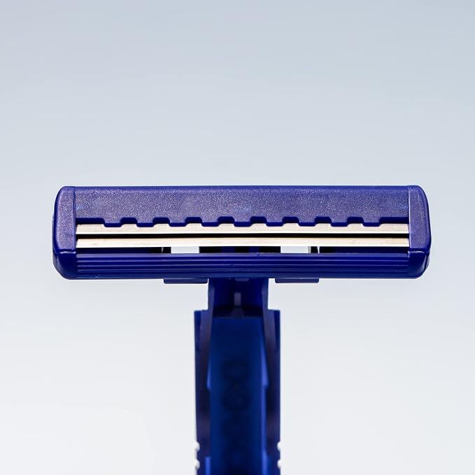 Dorco Fresh Twin Blade Disposable Razors for Men (30 Counts), Smooth & Comfortable Shave, Shaving Razors for Men, Non-Slip Handle, Ideal for Sensitive Skin & Travel