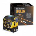 The Almighty Laser Tape Measure Ruler | Laser Distance Measurer, Magnetic Heavy-Duty Tool with Digital Level, Smart Range Finder, Easy-Read Display | 196ft/60m