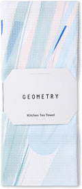 GEOMETRY Kitchen Tea Towels - Quick Dry Microfiber Dish Towels for Kitchen Create, 18" x 30" 1 Pack