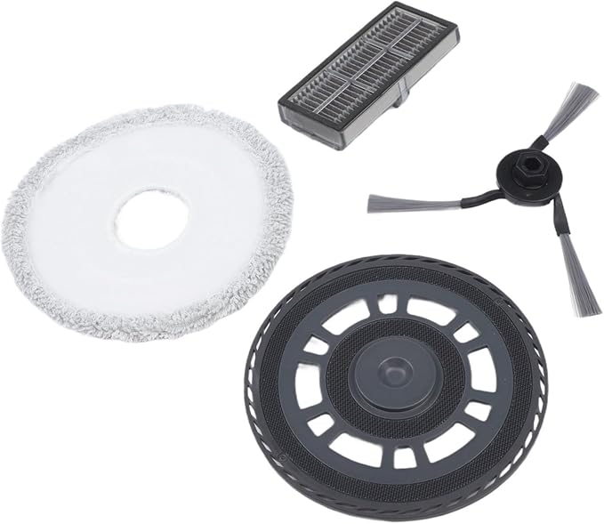 Replacement Parts Kit,For Mova P10-Pro Ultra,For P50-Pro Ultra Robot Vacuum | Includes for tricut Main Brush, Side Brushes, HEPA Filters, Mop Cloths & Dust Bags