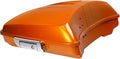 5.5" Razor Motorcycle Trunk W/Latch Key Fit For Harley 2014-2025 Touring CVO Road King Street Glide Electra Glide Ultra Limited Pack Amber Shiskey W/Black Line