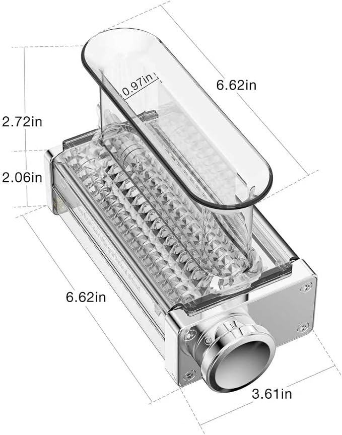 Adjustable Meat Tenderizer for All KitchenAid and Cuisinart Household Stand Mixers, Mixers Accesssories for Kitchen Aid Attachment, Tenderize Meat More Smoothly and Effortless, Dishwasher Safe