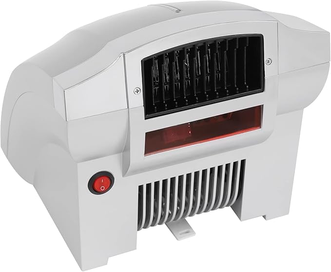 Commercial Hand Dryer Silver 1800W High Speed Hot and Cold Wind Automatic Electric Air Hand Dryer with Plug and Two Installation Mothod for Commercial and Household Noise Reduction