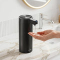 SUNLY Touchless Automatic Soap Dispenser – Clog-Free Pump, 0.2s Fast Sensor, USB-C Rechargeable, Smudge-Resistant Stainless Steel, for Kitchen & Bathroom Soap Dispenser, Black