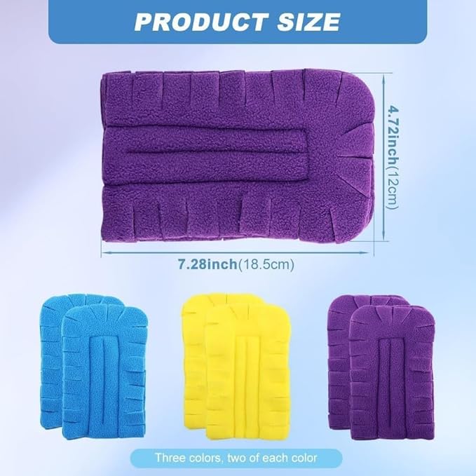 Reusable Chenille Microfiber Dust Duster, 2026 New Reusable Duster with Removable Washable Cloth Covers, Washable Microfiber Mop Pads for Cleaning Ceiling, Fan Hardwoods Window Kitchen Floor (1 Set)