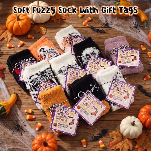 Jeyiour 30 Pairs Fuzzy Socks Bulk Warm Gifts for Adults Employee