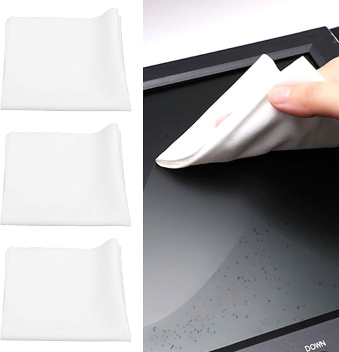 150Pcs Cleanroom Wipes, Anti Static Dustless Polyester Industrial Wipes Soft Knit, for Accurate Printing Optical Electronic Equipment Cleaning
