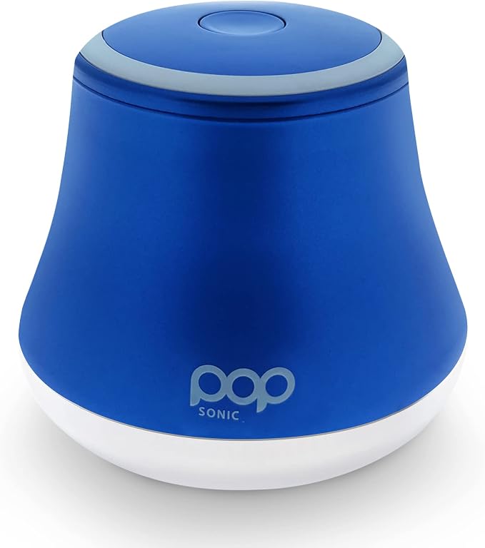 Fabric Shaver, Lint Remover Electric (Royal Blue) – Rechargeable, 6 Blade System, Fabric Lint Shaver w/LED Light | One-Touch Activation Pill Shaver for Clothes - Electric Lint Remover Fabric Shaver