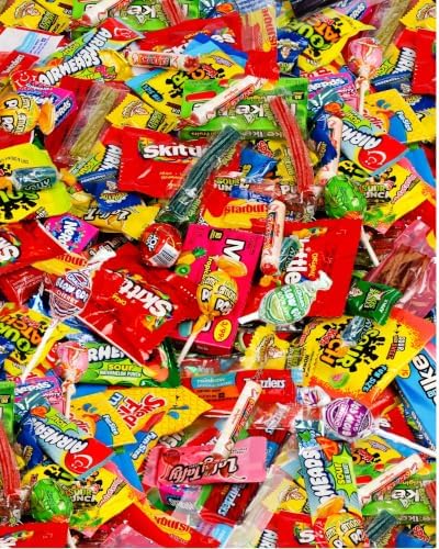 Candy Variety Pack 5 lb - Individually Wrapped Fruity Chewy Candy Bag