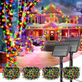 Minetom Solar Christmas Lights Outdoor Waterproof,4Pack Total 160FT 400 LED