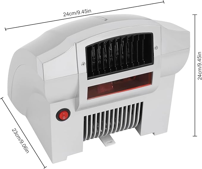 Hand Dryer, 1800W Commercial Electric Hand Dryer, High Speed Automatic Hand Air Dryer for Commercial Household Noise Reduction, Silver