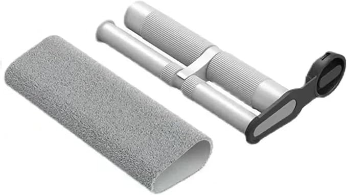 Compatible with Shunzou H200/Truclean W10 Pro Dedicated Roller Brush Mop Cloth Replacement Accessories for Floor Scrubber Compatible with OSOTEK H200/Truclean W10 Pro(Brush+Bracket)