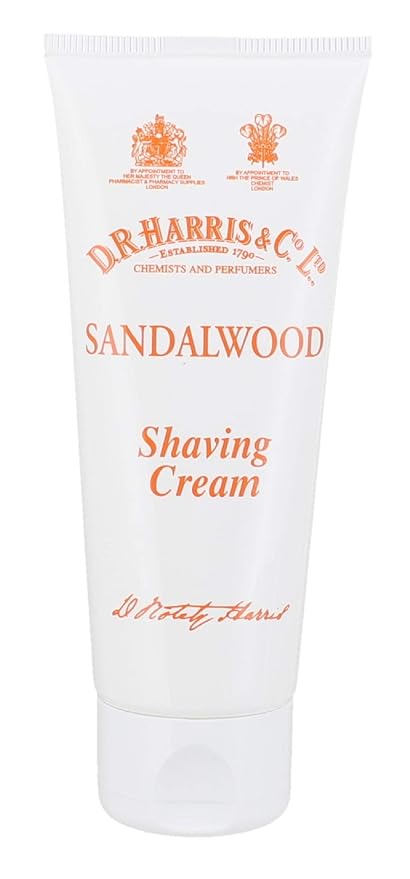 D.R.Harris & Co Sandalwood Shaving Cream Tube 75g