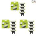 Philips Norelco OneBlade 360 Blades,Genuine Replacement Blades for OneBlade Electric Shaver and Trimmer,QP440/80,4 Count (Pack of 3)