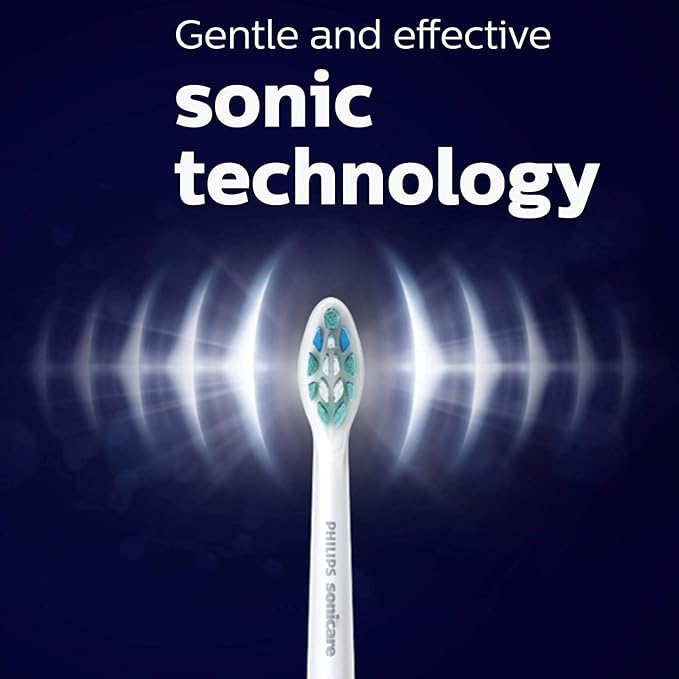 Philips Sonicare ProtectiveClean 4100 Electric Rechargeable Toothbrush, Plaque Control, Pastel Pink, Phi0304, 1.0 Count