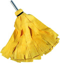 Shurhold Wave Mop - 3-in-1 Boat Mop with Wash, Scrub, and Squeegee Head; Absorbent, Mildew-Resistant, Non-Scratch & Easy to Replace - Yellow