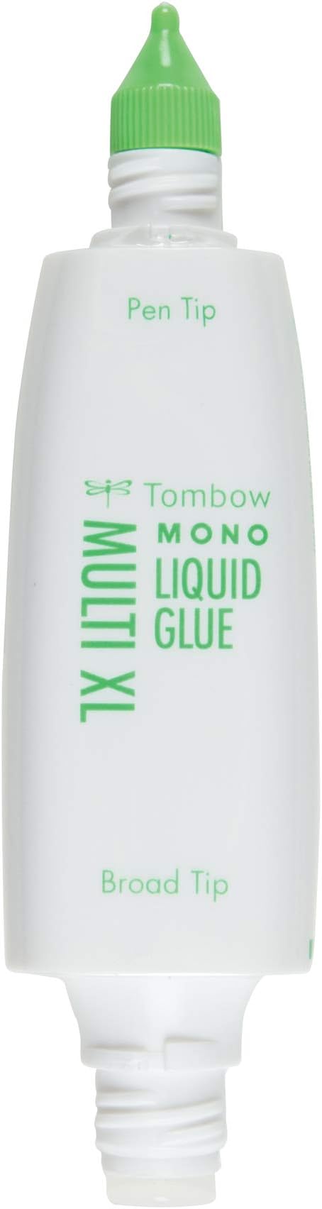 Tombow 52195 MONO Multi XL Liquid Glue, 1.76 Ounce Each, 10-Pack. Value Size, Multi-Purpose Glue with Dual Tip Dispenser.