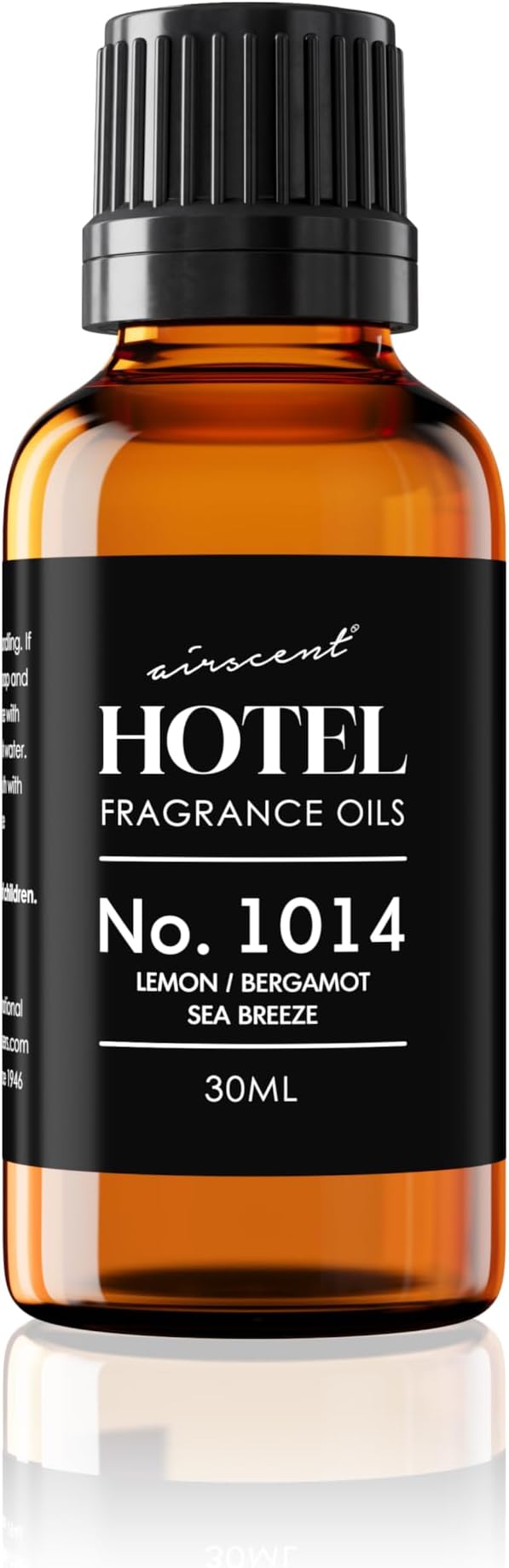 AirScent Hotel Diffuser Oil No. 1014 - Iconic 5-Star Hotel Blend - 30 mL | Lemon Bergamot Sea Breeze - Coastal Blend - Fragrance Oil for Ultrasonic and Waterless Diffusers and Crafting