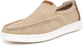 Nautica Men's Slip-On Loafers Casual Moc Toe Sneakers Boat Shoes Slipper for Men – Lightweight & Comfortable - Derwin