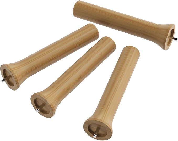 Dowell 4-Piece Wooden Pegs for Pegboard -Drawer Organizer – Adjustable to Fit of Various Sizes, Customizable Storage for Pots, Pans, and Plates-4007 PEG -4Pack(PEG4)