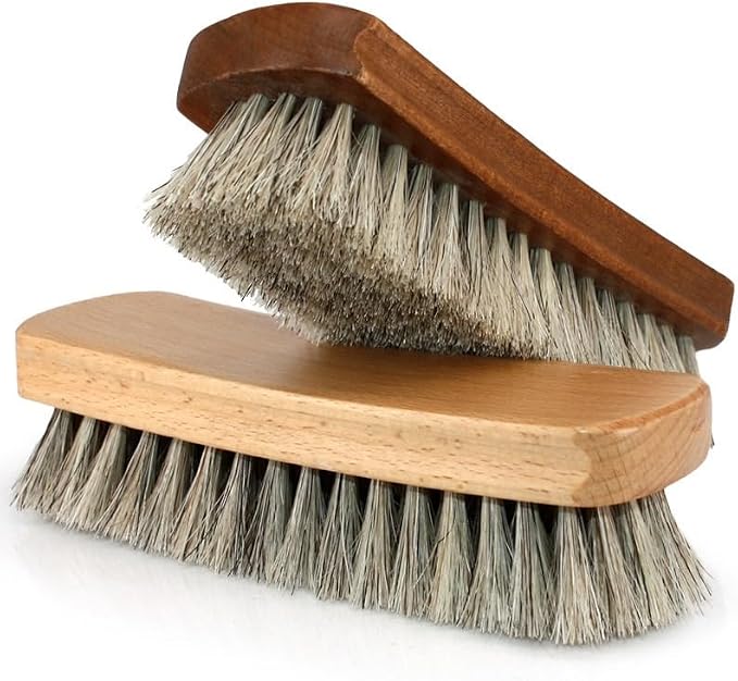 Large Horsehair Brush Dust Polishing The Shoe