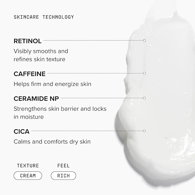 DRMTLGY Retinol Body Lotion – Firming Anti-Aging Body Cream for Crepey Skin, Stretch Marks & Sun-Damaged Skin – Hydrating Retinol Lotion with Ceramides & Shea Butter