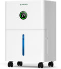 ZAFRO 1600 Sq.Ft Dehumidifiers for Home and Basement with Drain Hose, Ultra Quiet 41dB, Energy Saving Max 21 Pints Dehumidifier with Auto or Manual Drainage, Auto Defrost, Three Modes, Dry Clothes