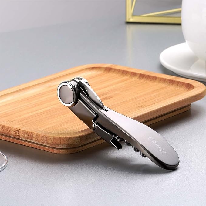 Cheer Moda Professional Corkscrew Wine Bottle Opener with Beer Opener, Sommeliers Corkscrews, High-Level Bartender Wine Opener, Great Handling Screw Puller