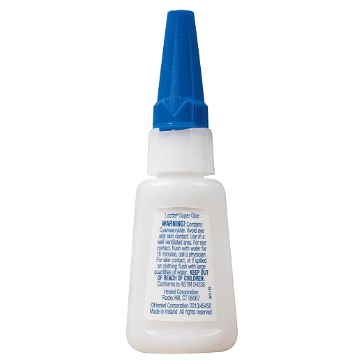 Loctite Super Glue Liquid Professional, Clear Superglue For Plastic, Wood, Metal, Crafts, & Repair, Cyanoacrylate Adhesive Instant Glue, Quick Dry - 0.14 fl oz Bottle, Pack Of 12