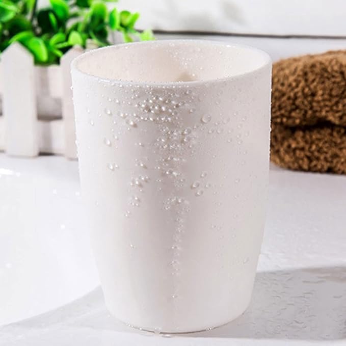 Toothbrush Cups Wash Cup Travel Coffee Tea Water Mug Outdoor Drinkware(Grey Blue)